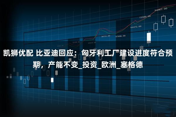 凯狮优配 比亚迪回应：匈牙利工厂建设进度符合预期，产能不变_投资_欧洲_塞格德